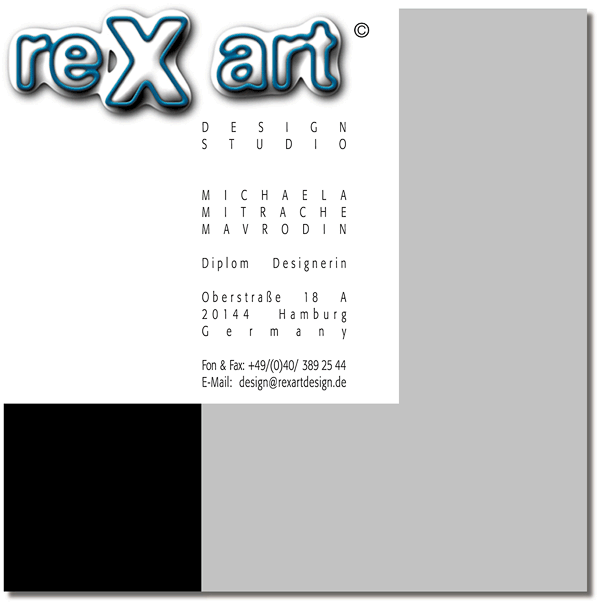 reX art design Michaela Mitrache-Mavrodin